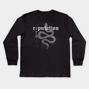 Reputation Era Kids Long Sleeve T-Shirt